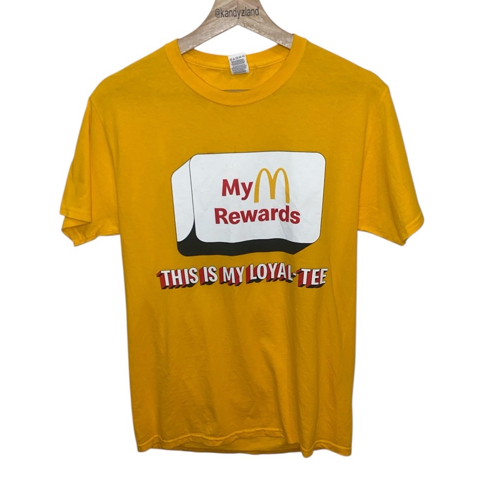 MCDONALDS My Rewards Novelty Tee Shirt Unisex